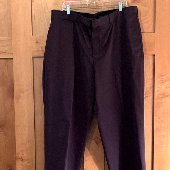 Men's Wrinkle-Free Double L® Chinos, Natural Fit, Plain Front, 42W, tall - Picture 1 of 5